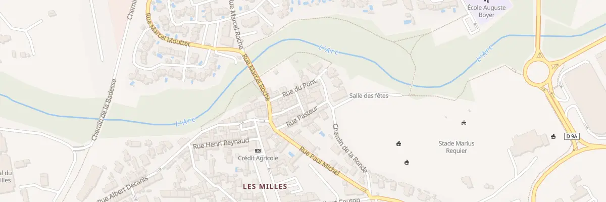 Plan du 4 Rue Bel air à Aix-en-Provence
