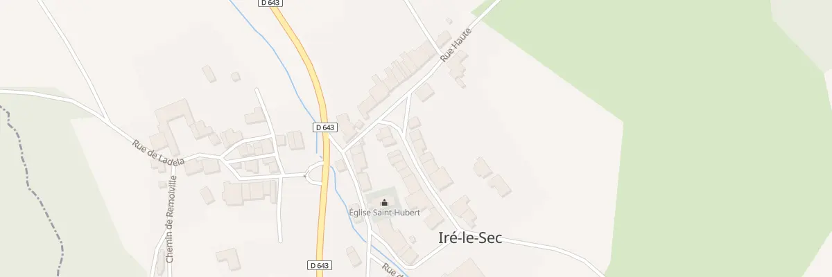 Plan du 3 Gr Grande Rue à Iré-le-Sec