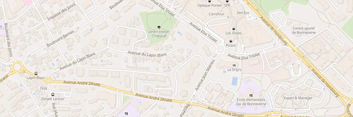 Plan du 38B Av du Lapin Blanc à Marseille 8e Arrondissement