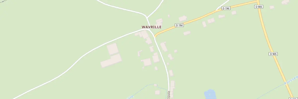 Plan du 9 Rue Principale à Wavrille