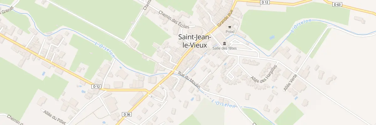 Plan du 50 Gr Grande Rue à Saint-Jean-le-Vieux