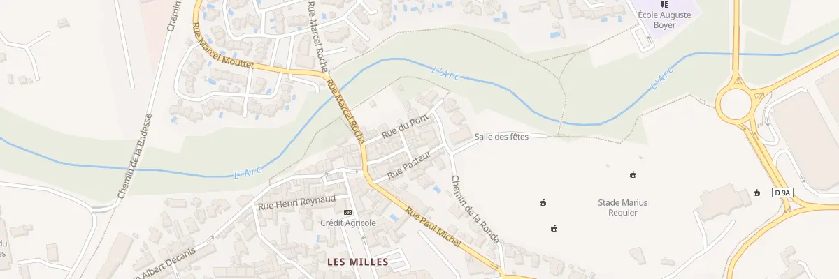 Plan du 16 Rue du Pont à Aix-en-Provence