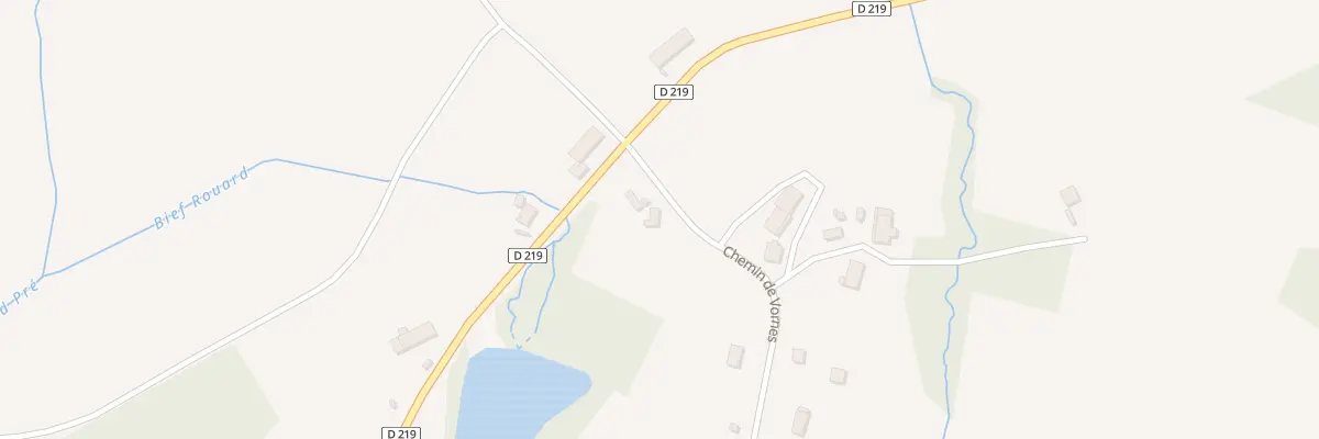 Plan du 3 Che des Vornes à Asnans-Beauvoisin
