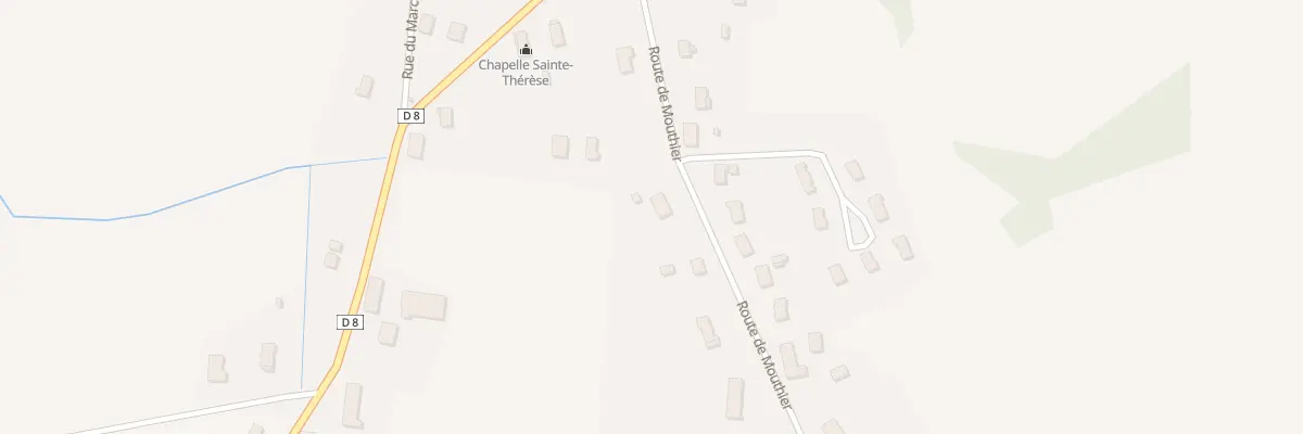 Plan du 6 Rte de Mouthier aux Hays