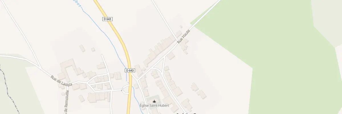 Plan du 2 Rue Haute à Iré-le-Sec