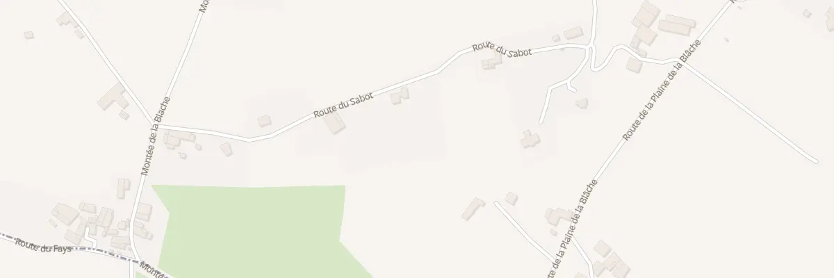 Plan du 721 Rte du Sabot à Vinay