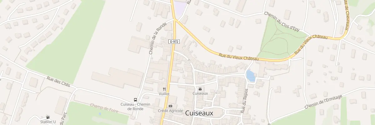 Plan du 12 Rue Saint-Thomas à Cuiseaux