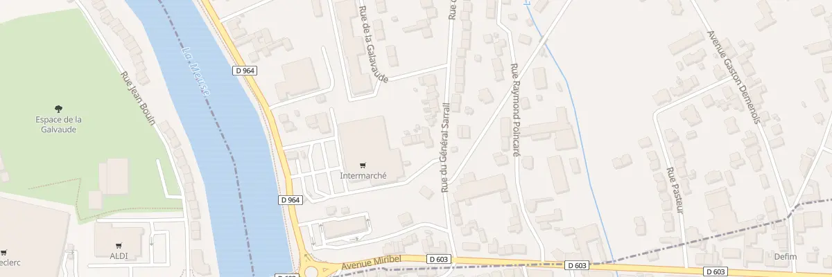Plan du 11 Rue du General Sarrail à Belleville-sur-Meuse