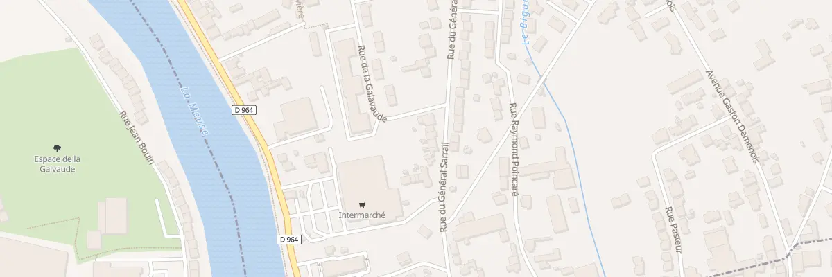 Plan du 21 Rue du General Sarrail à Belleville-sur-Meuse