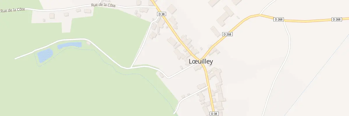 Plan du 9 Rte de Fley à Lœuilley