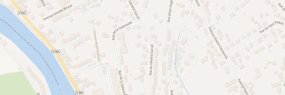 Plan du 45 Rue du General Sarrail à Belleville-sur-Meuse