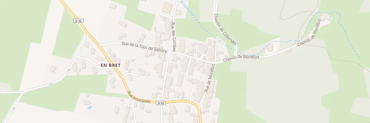 Plan du 11 Rue de la Tour de la Valliere à Val-Revermont