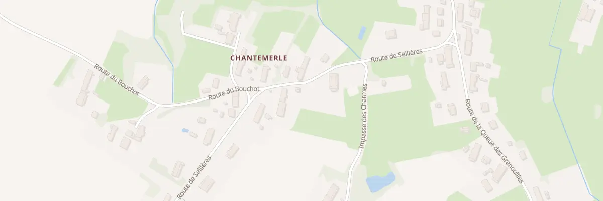Plan du 45 Rte de Sellieres à Flacey-en-Bresse