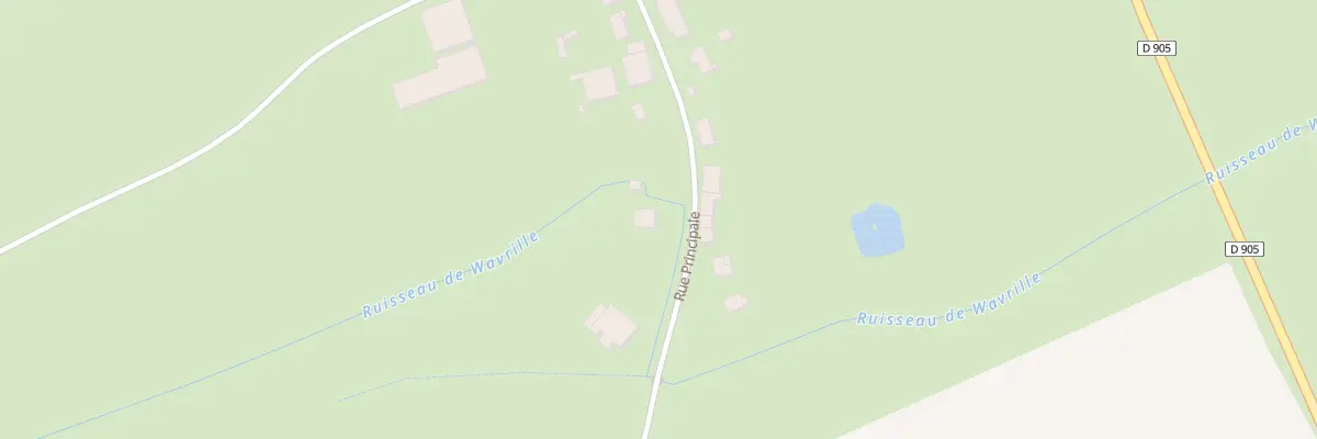 Plan du 15 Rue Principale à Wavrille