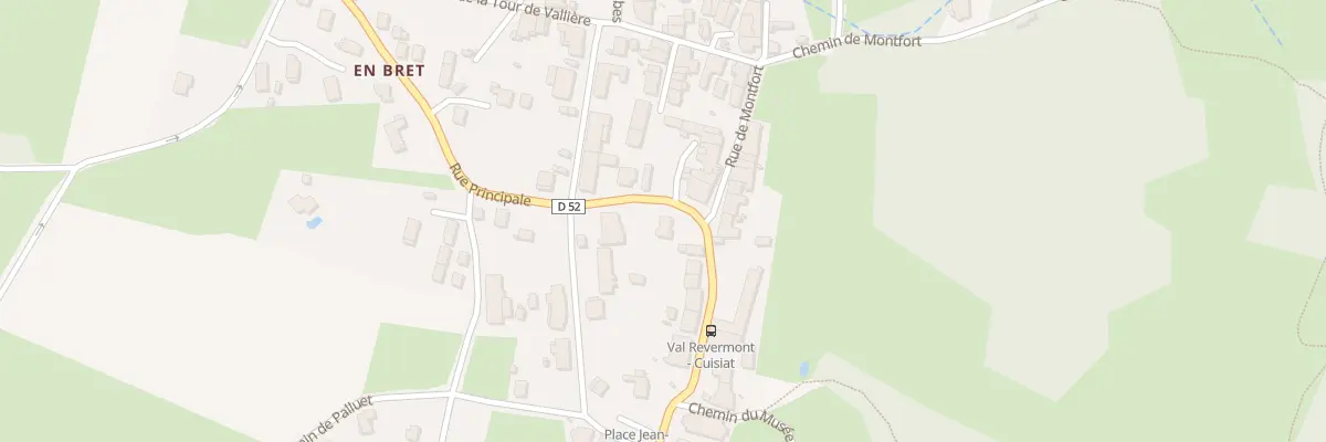Plan du 67 Rue Principale à Val-Revermont