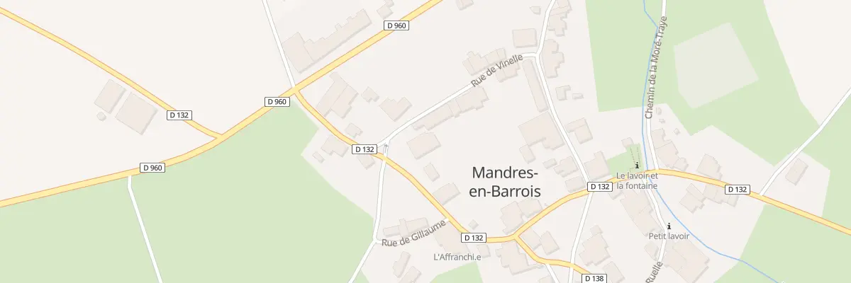 Plan du 17 Rue de Vinelle à Mandres-en-Barrois