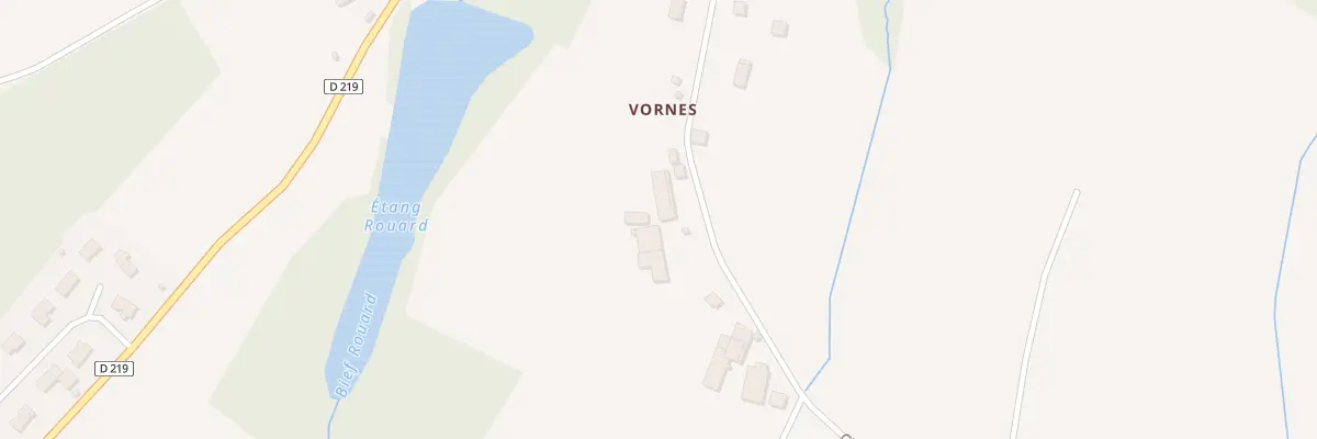 Plan du 7 Che des Vornes à Asnans-Beauvoisin