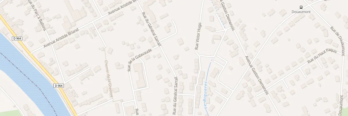 Plan du 10 Rue du General Sarrail à Belleville-sur-Meuse