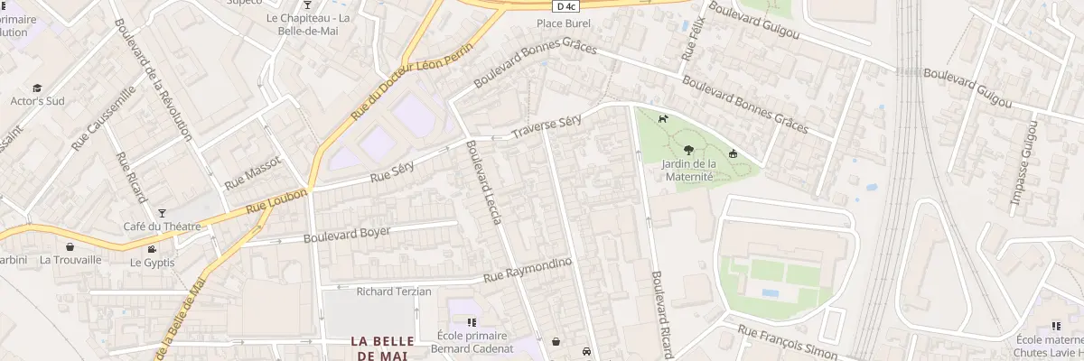 Plan du 63 Bd Allemand à Marseille 3e Arrondissement