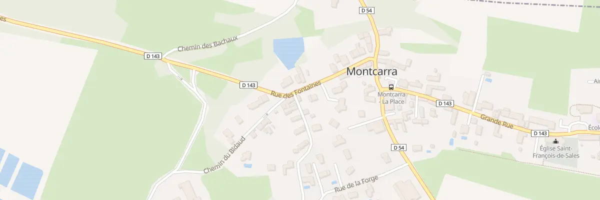 Plan du 17 Imp de Montfleurier à Montcarra