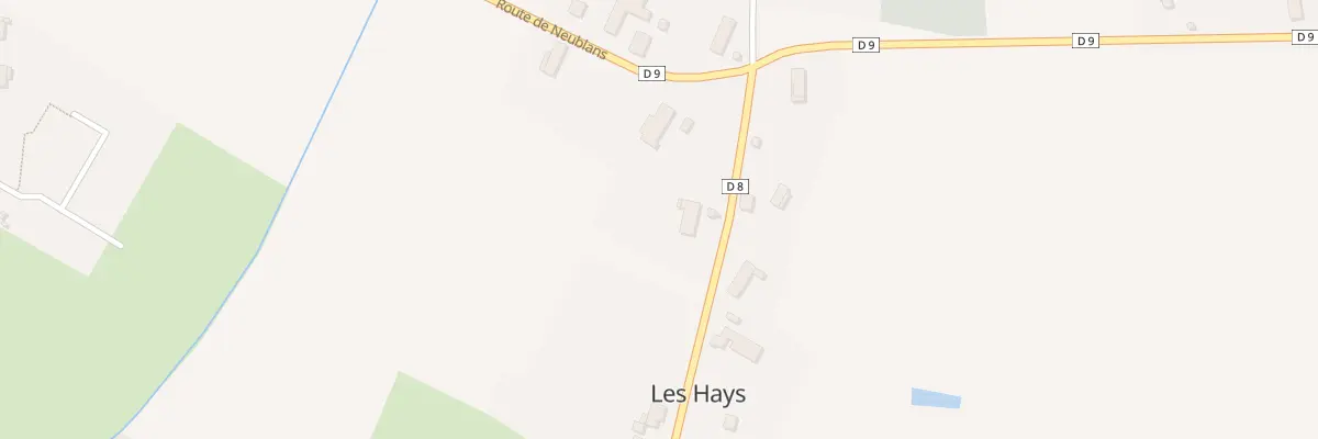 Plan du 2 Rte du Moulin aux Hays