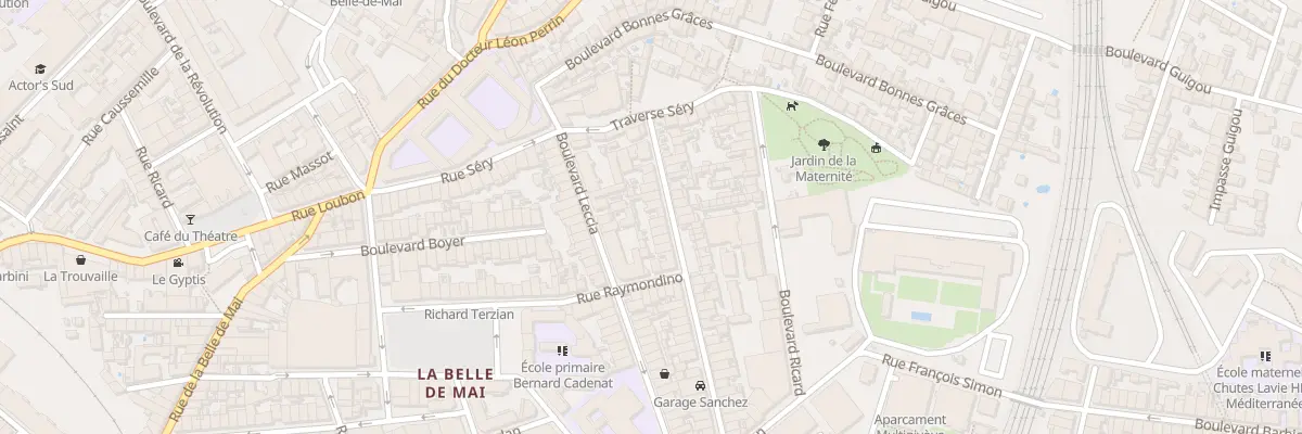 Plan du 57B Bd Allemand à Marseille 3e Arrondissement