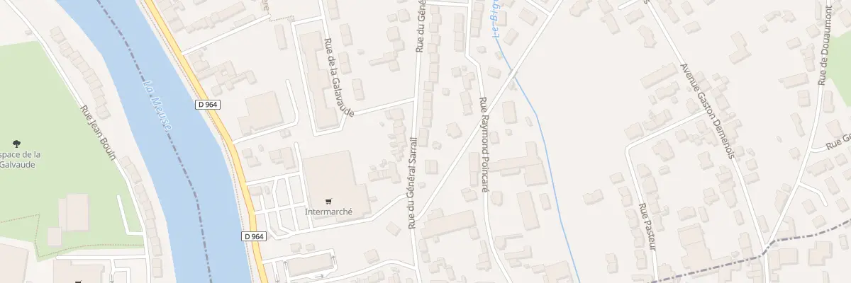 Plan du 61 Rue du General Sarrail à Belleville-sur-Meuse