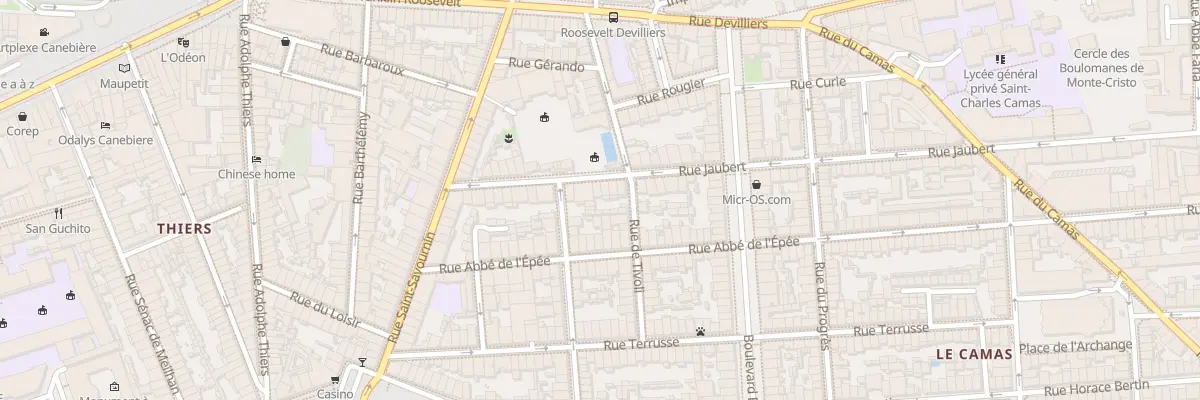 Plan du 26 Rue jaubert à Marseille 5e Arrondissement