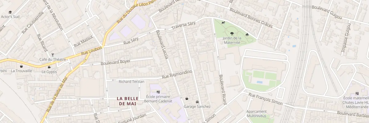 Plan du 51 Bd Allemand à Marseille 3e Arrondissement