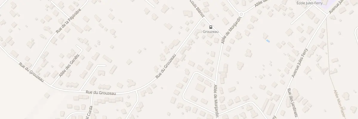 Plan du 64 Rue du Grouzeau à Verdun