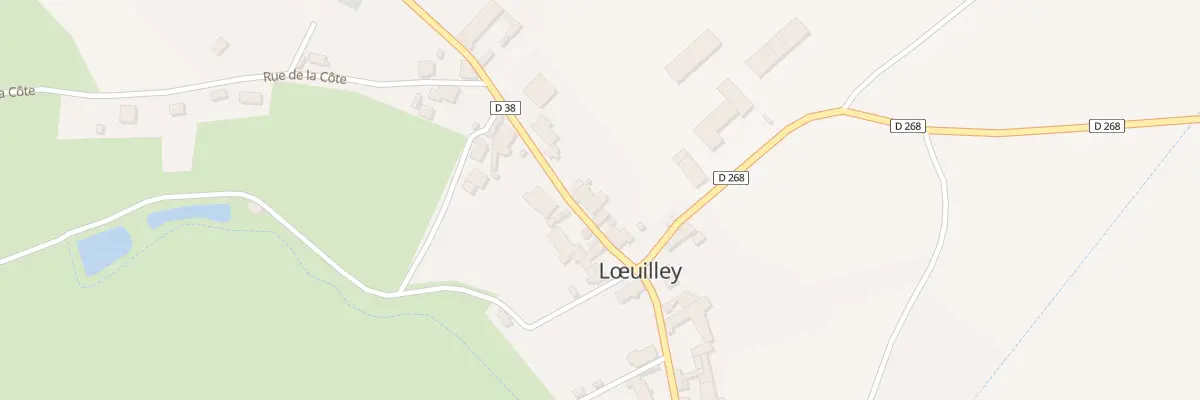 Plan du 6 Rte de Fley à Lœuilley