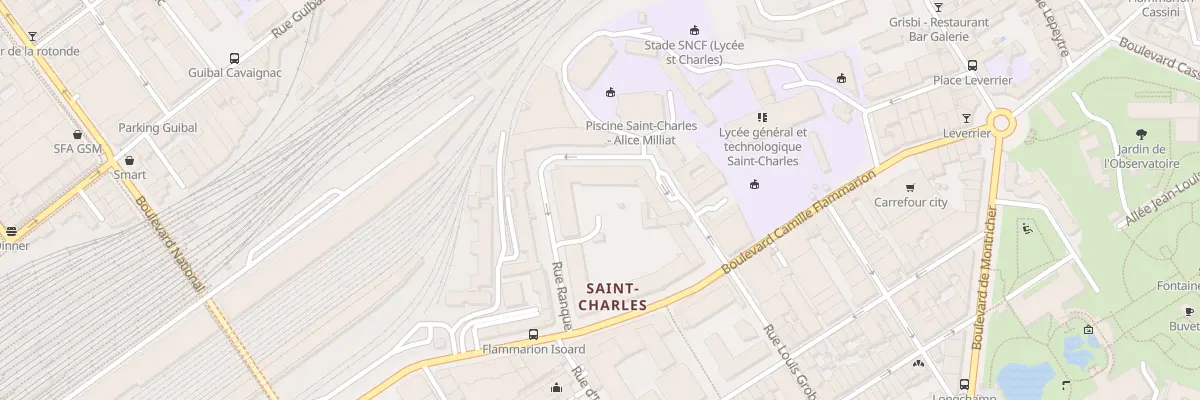 Plan du 16 Rue ranque à Marseille 1er Arrondissement