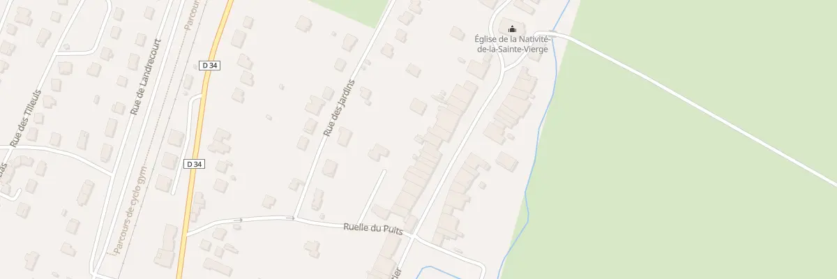 Plan du 56 Rue Raymond Parmentier à Dugny-sur-Meuse