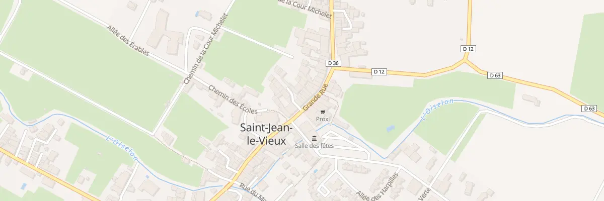 Plan du 187 Gr Grande Rue à Saint-Jean-le-Vieux