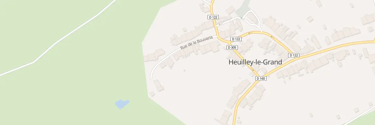 Plan du 17 Rue de la Bouverie à Heuilley-le-Grand
