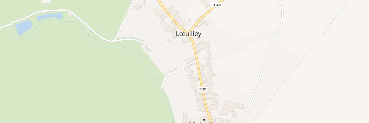 Plan du 2 Rte de Champagne à Lœuilley