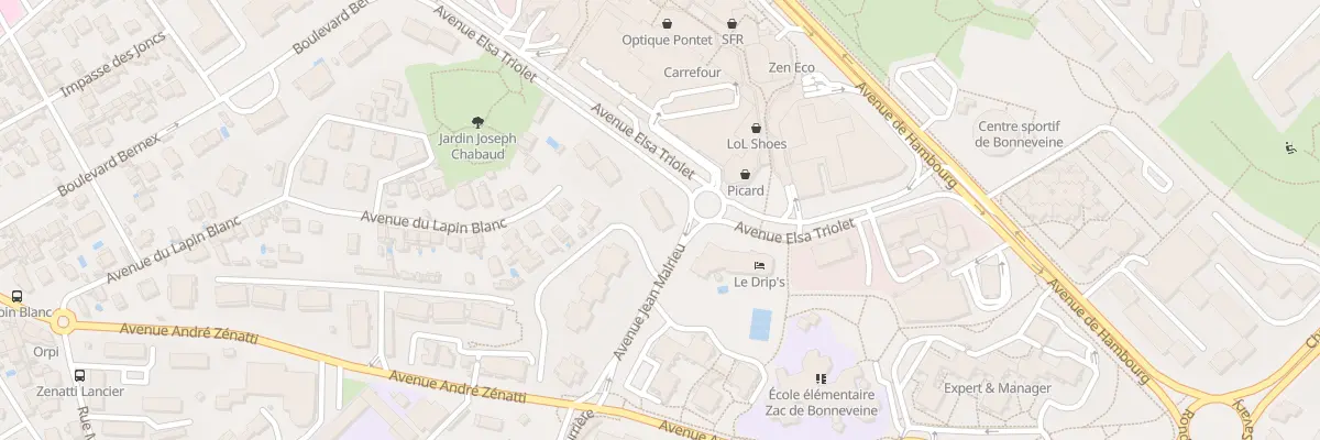 Plan du 38 Av Elsa Triolet à Marseille 8e Arrondissement