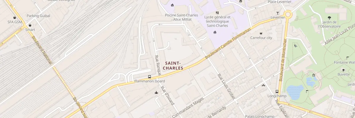 Plan du 5 Bd Camille Flammarion à Marseille 1er Arrondissement