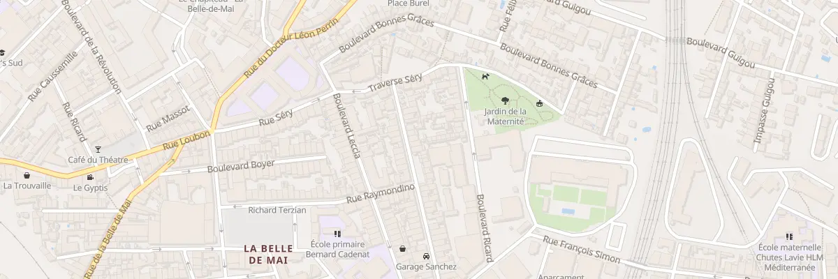 Plan du 56 Bd Allemand à Marseille 3e Arrondissement