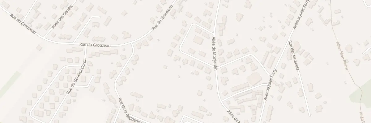Plan du 4 Rue Mouloudji à Verdun