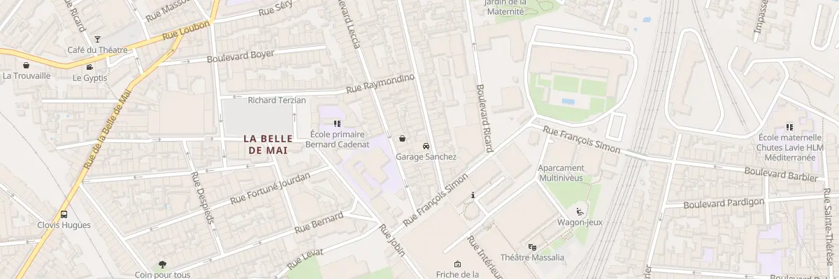 Plan du 19 Bd Allemand à Marseille 3e Arrondissement