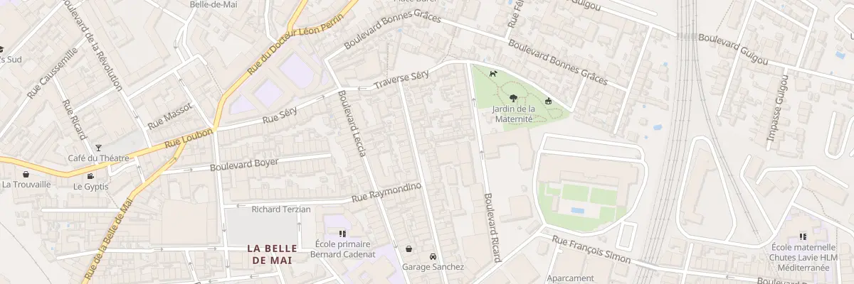 Plan du 54 Bd Allemand à Marseille 3e Arrondissement