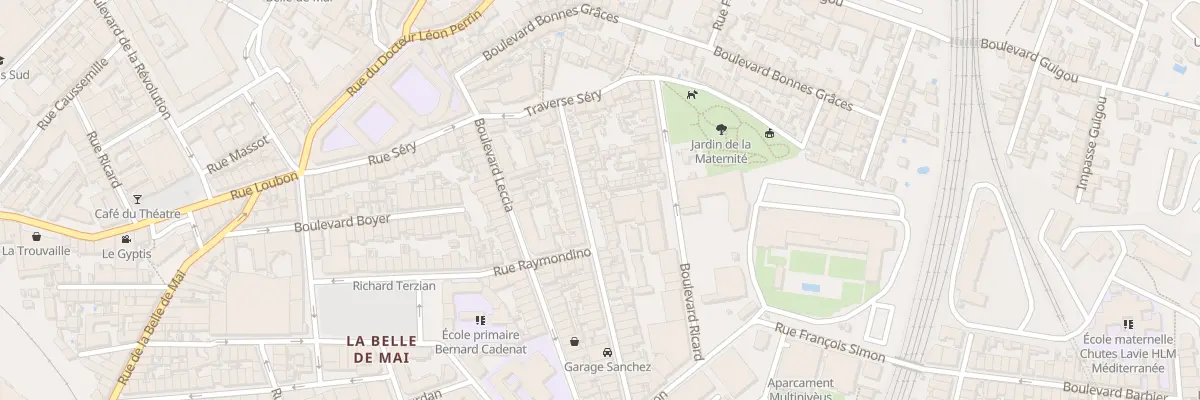 Plan du 52 Bd Allemand à Marseille 3e Arrondissement