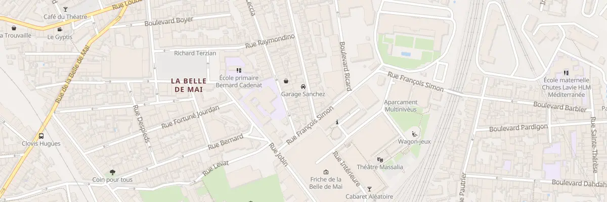 Plan du 9 Bd Allemand à Marseille 3e Arrondissement