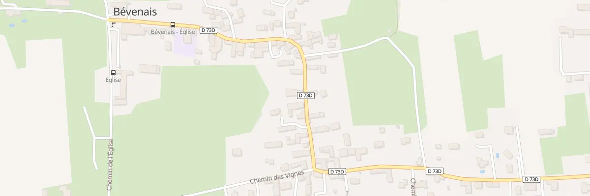 Plan du 428 Rue de la Charrière à Bévenais