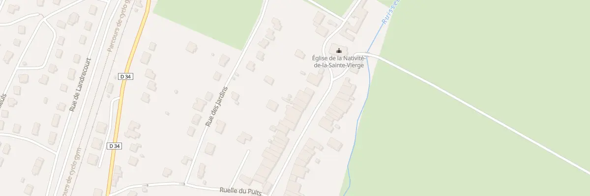 Plan du 66 Rue Raymond Parmentier à Dugny-sur-Meuse