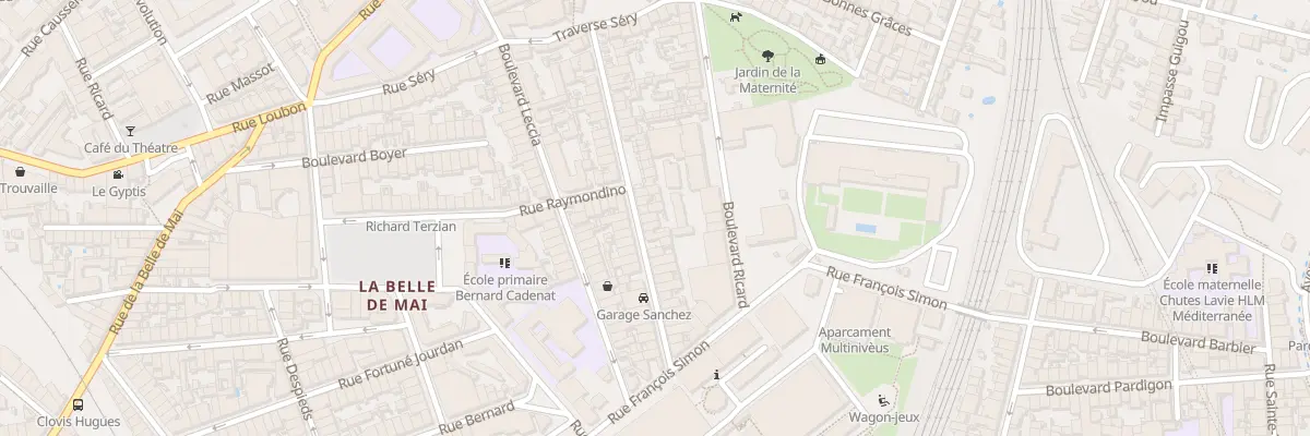 Plan du 32 Bd Allemand à Marseille 3e Arrondissement