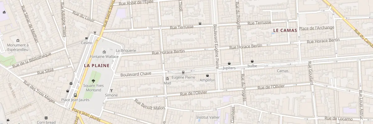 Plan du 39 Bd Chave à Marseille 5e Arrondissement