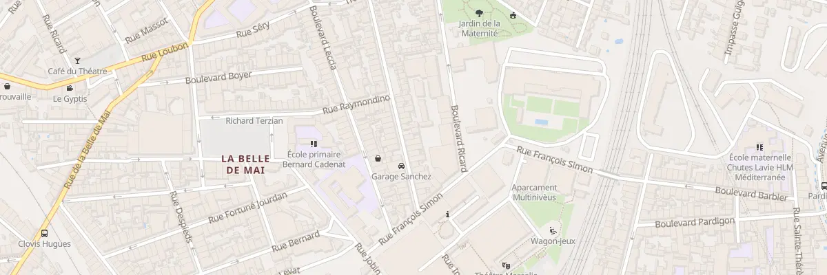 Plan du 24 Bd Allemand à Marseille 3e Arrondissement