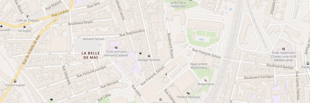 Plan du 18 Bd Allemand à Marseille 3e Arrondissement